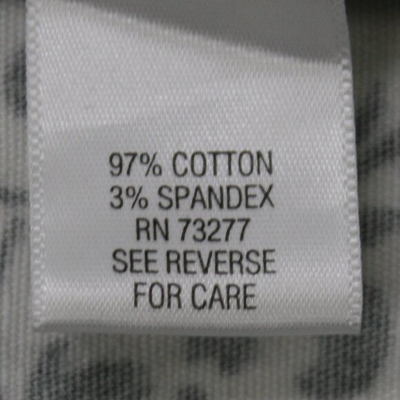 CROFT & BARROW Jacket Floral Mandala Oversized Outerwear Black White XL - Picture 7 of 13